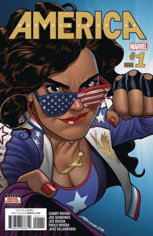 America #1 (2nd Printing Quinones Cover)