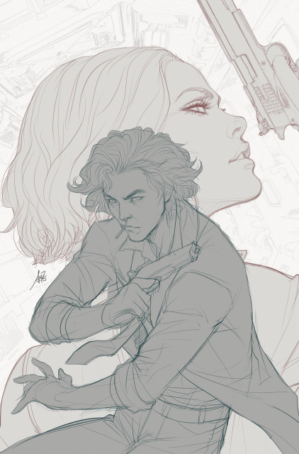 Cowboy Bebop #1 (Artgerm Line Art 2nd Printing)