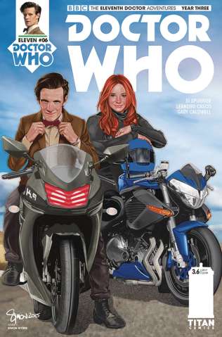 Doctor Who: New Adventures with the Eleventh Doctor, Year Three #6 (Myers Cover)