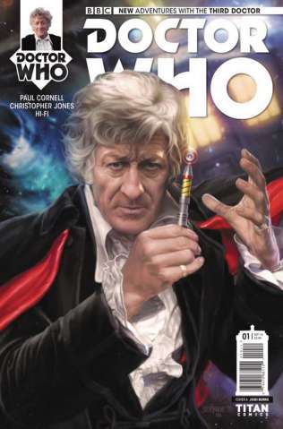 Doctor Who: New Adventures with the Third Doctor #1 (Burns Cover)