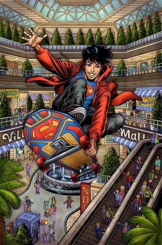 Superman: Son of Kal-El #17 (Steven Butler '90s Cover Month Card Stock Cover)