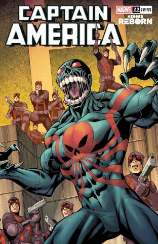 Captain America #29 (Pacheco Reborn Cover)