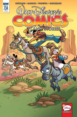 Walt Disney's Comics and Stories #734 (10 Copy Cover)