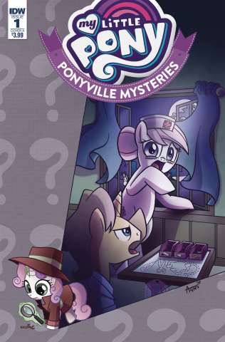 My Little Pony: Ponyville Mysteries #1 (Garbowska Cover)