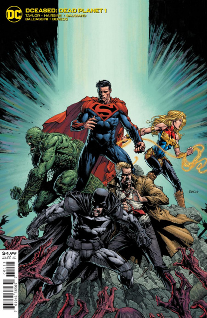 DCeased: Dead Planet #1 (David Finch Minimal 3rd Printing)