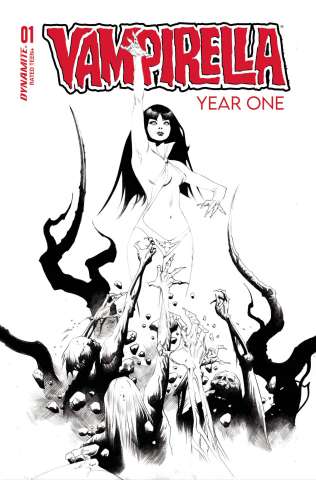 Vampirella: Year One #1 (10 Copy Lee B&W Cover)