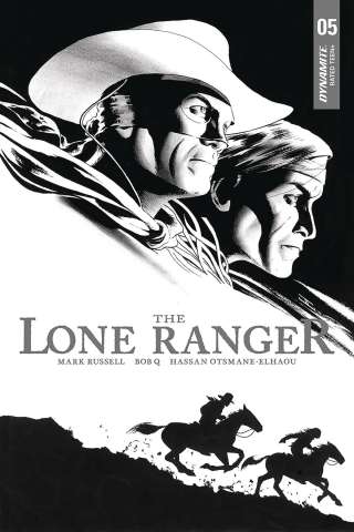 The Lone Ranger #5 (10 Copy Cassaday B&W Cover)