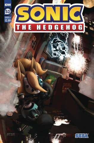 Sonic the Hedgehog #53 (Fonseca Cover)