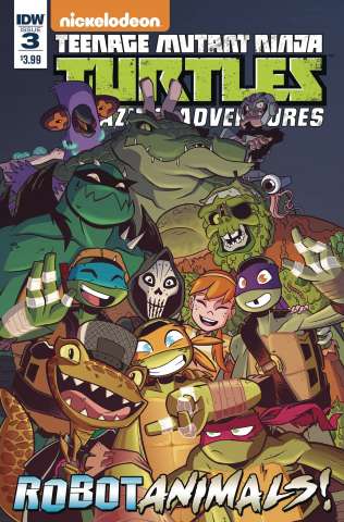 Teenage Mutant Ninja Turtles: Amazing Adventures - Robotanimals #3 (Thomas Cover)