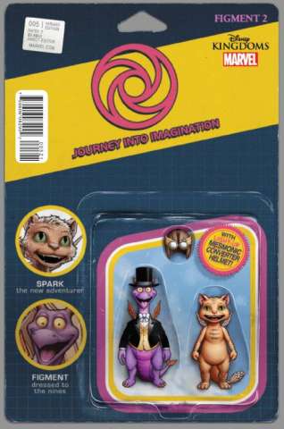 Figment 2 #5 (Christopher Action Figure Cover)