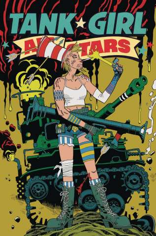 Tank Girl All Stars #4 (McMahon Cover)