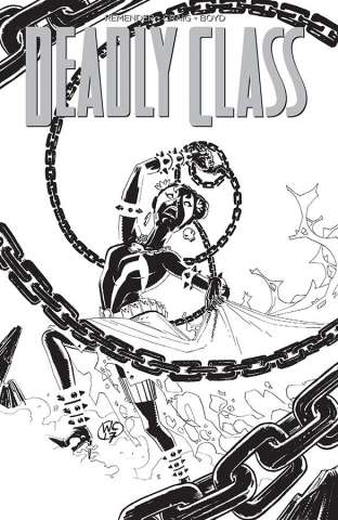 Deadly Class #28 (Spawn Month B&W Cover)