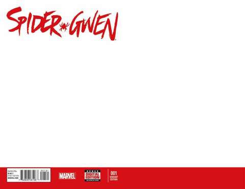 Spider-Gwen #1 (Blank Cover)