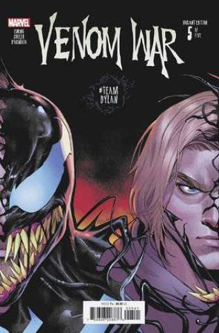 Venom War #5 (Martin Coccolo Team Dylan Cover)