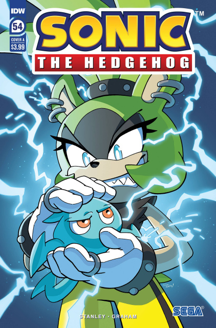 Sonic the Hedgehog #54 (Yardley Cover)