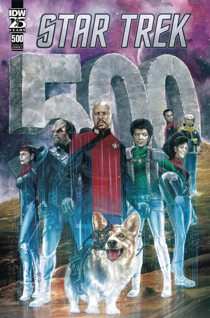 Star Trek #500 (Woodward Cover)