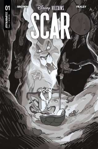 Disney Villains: Scar #1 (Erica Henderson B&W Cover)