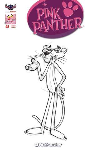 The Pink Panther #2 (Retro 3 Copy Cover)