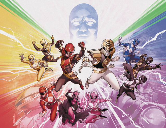 Mighty Morphin Power Rangers #50 (Foil Wraparound Cover)