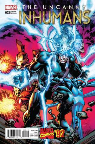 The Uncanny Inhumans #3 (Portacio Marvel '92 Cover)