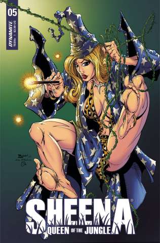 Sheena: Queen of the Jungle #5 (Wizard Homage Biggs Cover)