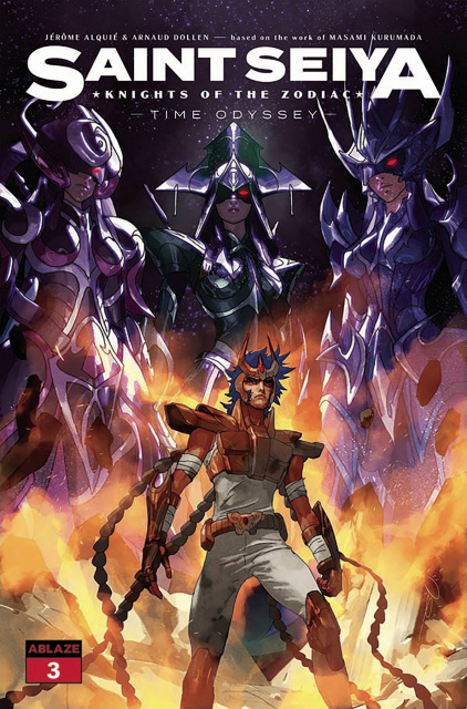 Saint Seiya: Knights of the Zodiac - Time Odyssey #3 (Parel Cover)