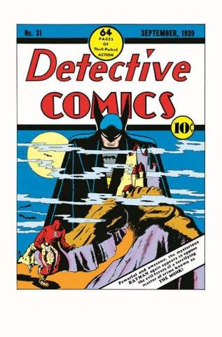 Detective Comics #31 (Facsimile Edition Bob Kane Cover)