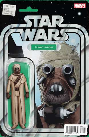 Star Wars #8 (Chistopher Action Figure Cover)