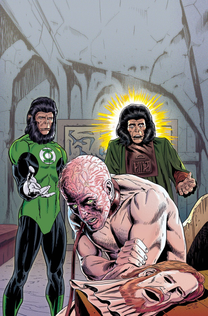 The Planet of the Apes / The Green Lantern #4 (20 Copy Rivoche Cover)