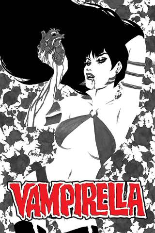 Vampirella: Ascending Evil (Conner B&W Cover)