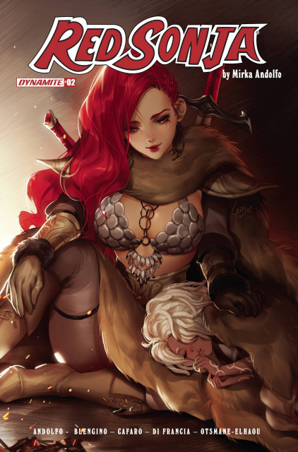 Red Sonja #2 (Bonus Li Original Art Cover)