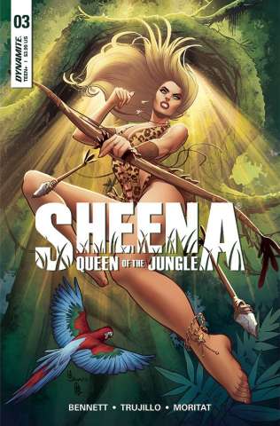 Sheena #3 (Sanapo Cover)