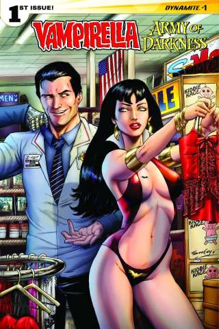 Vampirella / Army of Darkness #1 (Seeley Cover)