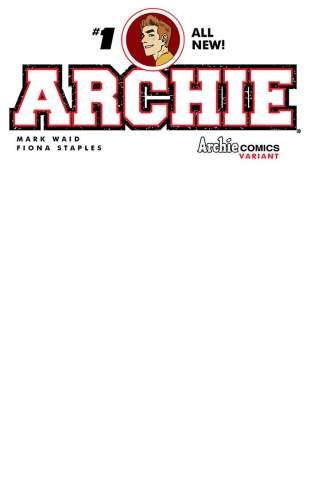 Archie #1 (Blank Sketch Cover)