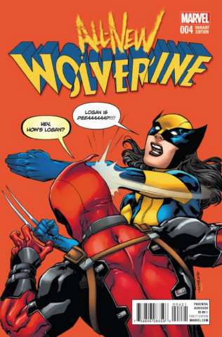 All-New Wolverine #4 (Raney Deadpool Cover)