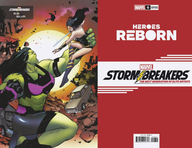 Heroes Reborn #6 (Silva Stormbreakers Cover)