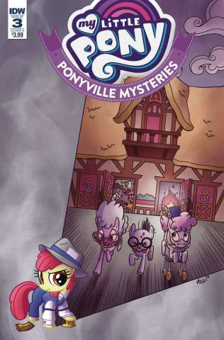 My Little Pony: Ponyville Mysteries #3 (Garbowska Cover)