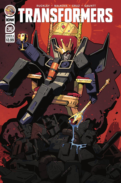 The Transformers #36 (Anna Malkova Cover)