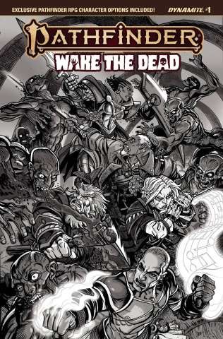 Pathfinder: Wake the Dead #1 (10 Copy Ellis B&W Cover)
