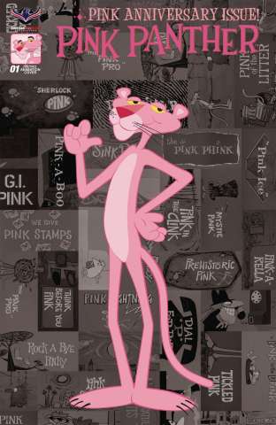 The Pink Panther Pink Anniversary #1 (Retro Animation Cover)