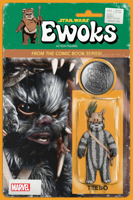 Star Wars: Ewoks #3 (JTC Action Figure Cover)