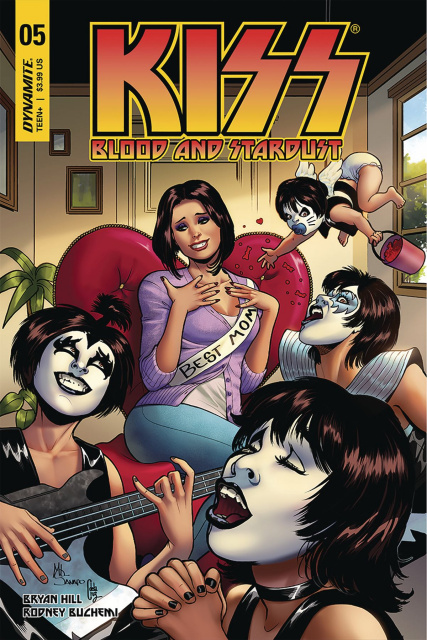KISS: Blood and Stardust #5 (Sanapo Cover)