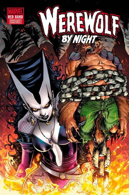 Werewolf by Night: Red Band #6 (Sergio Davila Cover)