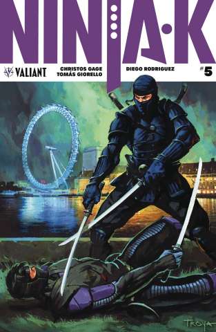 Ninja-K #5 (Troya Cover)