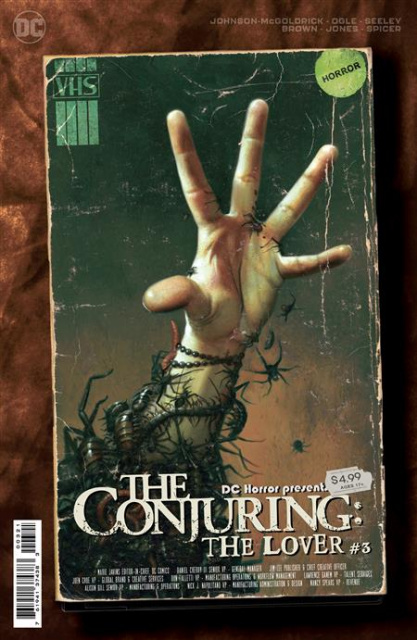 The Conjuring: The Lover #3 (Ryan Brown Movie Poster Card Stock Cover)