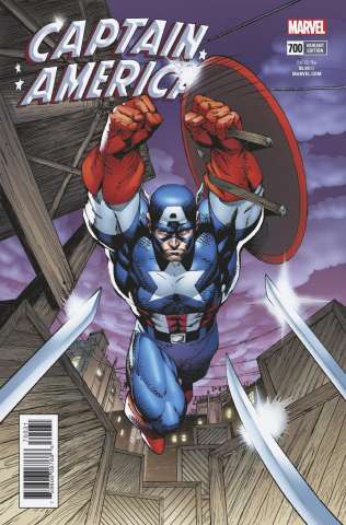 Captain America #700 (Jim Lee Remastered Cover)
