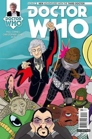 Doctor Who: New Adventures with the Third Doctor #5 (Ellerby Cover)