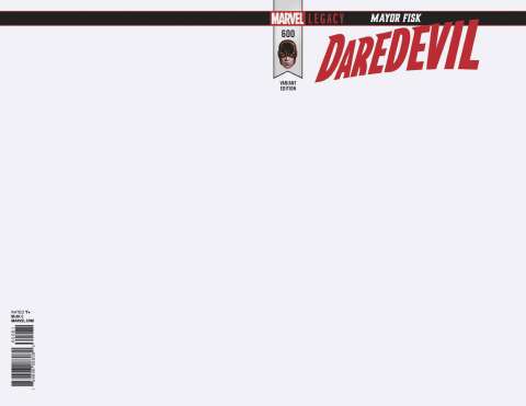 Daredevil #600 (Blank Cover)