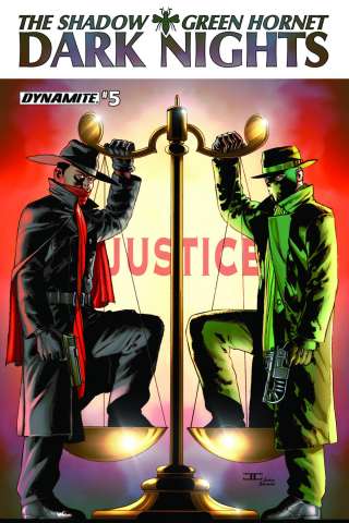 The Shadow / Green Hornet: Dark Nights #5 (Cassaday Cover)