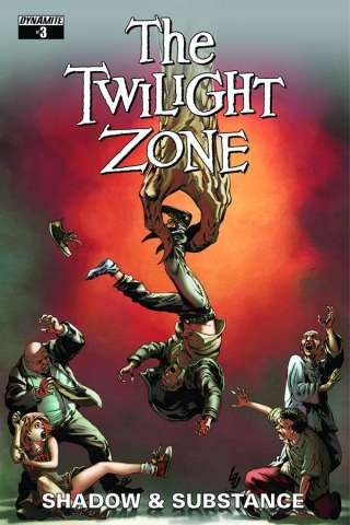 The Twilight Zone: Shadow & Substance #3 (Lau Subscription Cover)